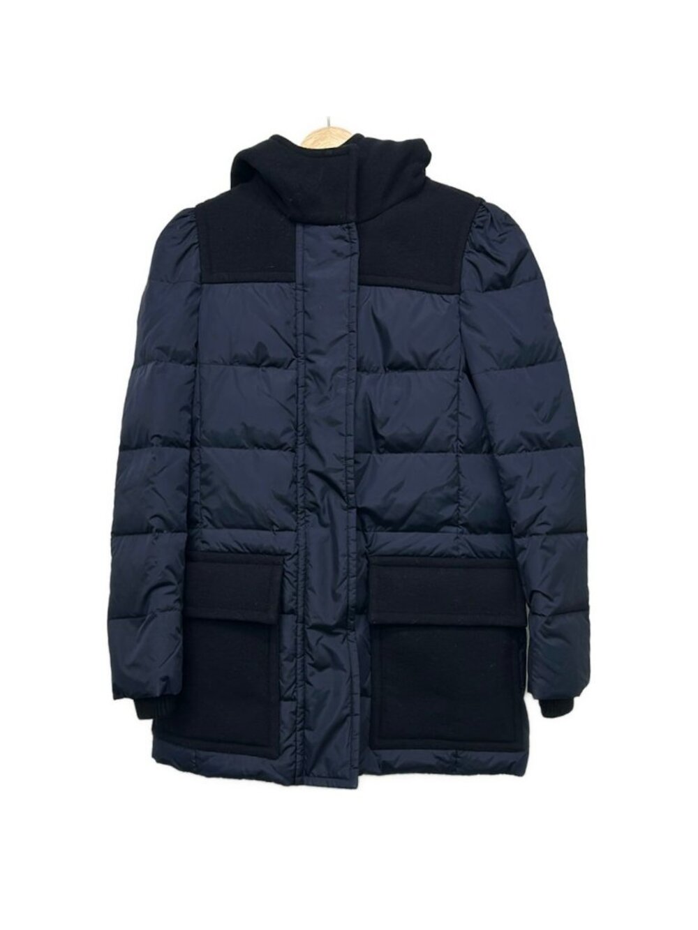 Miu Miu Down Coat S Navy 38